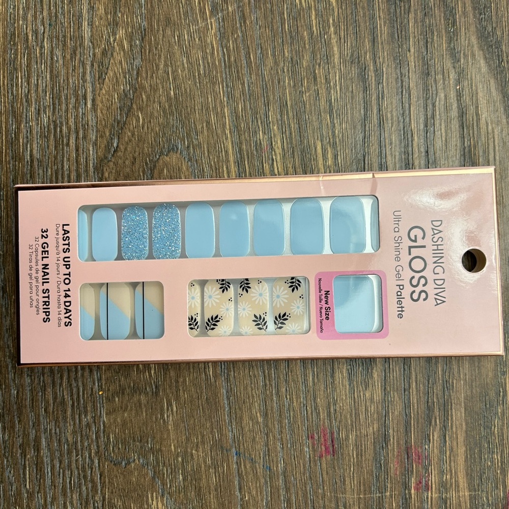 Dashing diva gel press on nail strips